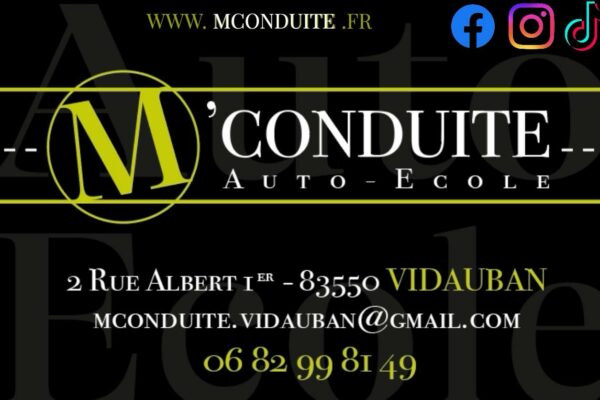 Auto-école M Conduite Vidauban 6